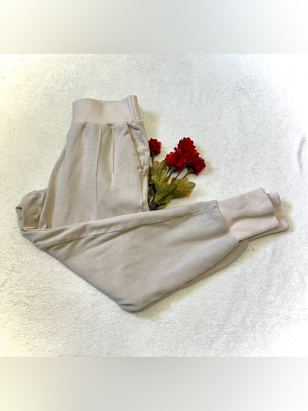 Varley Amberley Ribbed Pique Jogger Lounge Pants - XS (27")